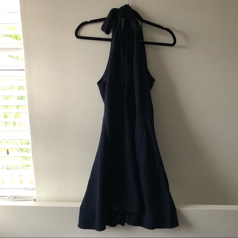 navy betsey johnson dress
